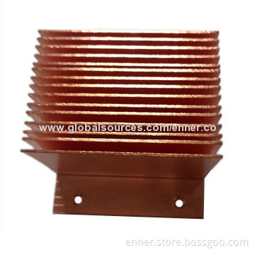 41.5 x 53.5 x 31.5mm Best Popular Copper Heat-sink, Shenzhen China Factory